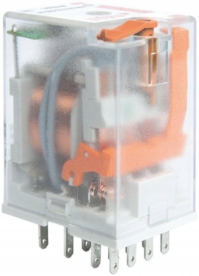 Picture of Przekanik przemysowy 4P 12V AC AgNi R4N-2014-23-5012-WT A00118