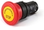 Attēls no Przycisk doniowy bezpieczestwa monoblok, z tabliczk opisow Emergency stop, 2R, grzybek 40 mm, czerwony T0-MB202EE