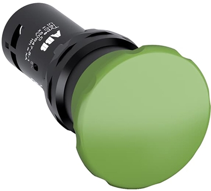 Picture of Przycisk sterowniczy grzybkowy 1Z+1R - 1Z -1R - 300V zielony CPM3-10G-11 1SFA619126R1072