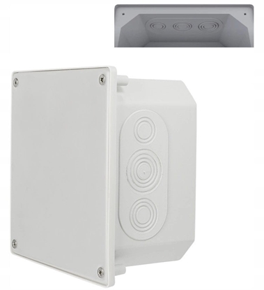 Picture of Puszka elewacyjna p/t hermetyczna Ppt-EH161 IK10 IP65 pokrywa z tworzywa 64.161