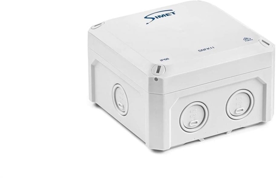 Picture of Puszka nacienna 110x110x67mm IP66 szara SNFK11 83169002