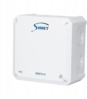 Attēls no Puszka nacienna 140x140x81mm IP66 biaa SNFK14 83170006