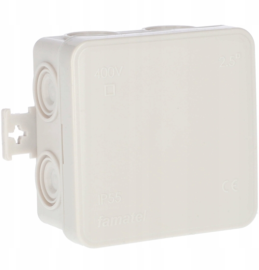 Picture of Puszka odgana nacienna IP54 75 x 75 x 40 mm E125 3051
