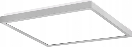 Picture of PXF Lighting Oprawa nasufitowa LED 23W FINESTRA Q 2850lm 4000K szary OPAL IP20 407x407 PX0906424