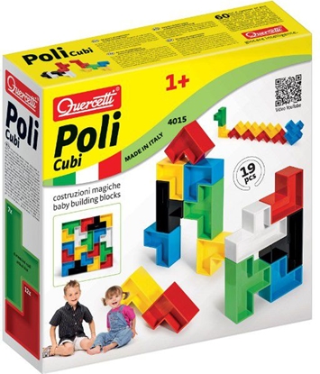 Picture of Quercetti Klocki Poli Cubi (4015)