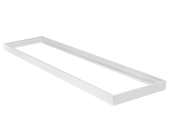Изображение Rama montaowa do panelu LED 1200x300 zatrzaskowa aluminium biaa EC79125