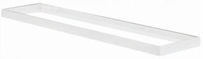 Изображение Rama montaowa do panelu LED 1200x300 zatrzaskowa tworzywo biaa EC79325