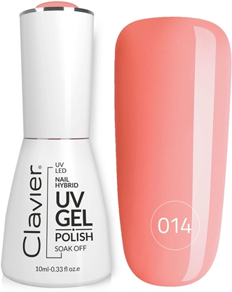Изображение Realac CLAVIER_Nailsology Gel Polish hybrydowy lakier 014 Quite Peachy 8ml