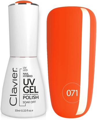 Picture of Realac CLAVIER_Nailsology Gel Polish hybrydowy lakier 071 Orange Soda 8ml