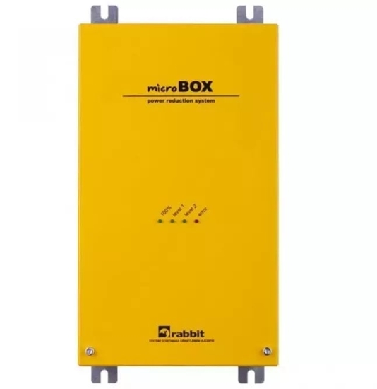 Picture of Reduktor mocy microBOX25 25A 165x330x165mm moc do 5,5 kVA/1f 17 kVA/3f IP20 monta w szafie RABB7012G5W8