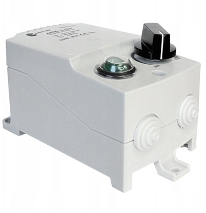 Изображение Regulator prdkoci obrotowej bezstopniowy ARE 3,0N 230V 3A, Reg 90-230V, Kick-start, Ster. man lub 0-10VDC, IP54 17000-1383