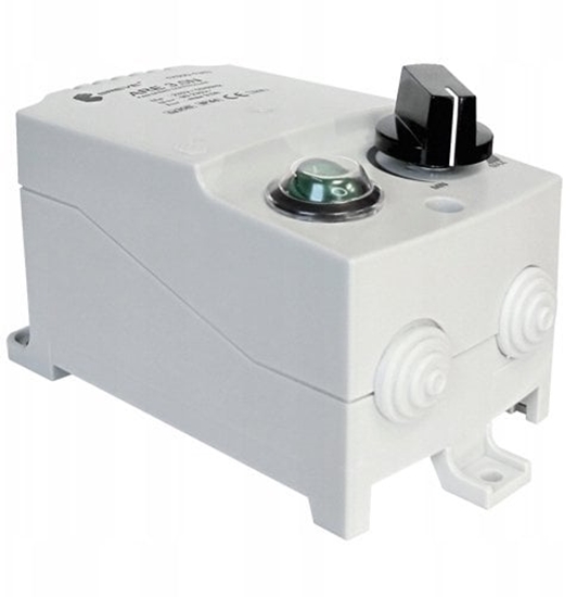 Изображение Regulator prdkoci obrotowej bezstopniowy ARE 3,0N 230V 3A, Reg 90-230V, Kick-start, Ster. man lub 0-10VDC, IP54 17000-1383