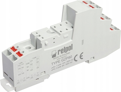 Attēls no Relpol Gniazda z zaciskami Push-in do RM84 RM85 RM85 inrush GZP80 864325