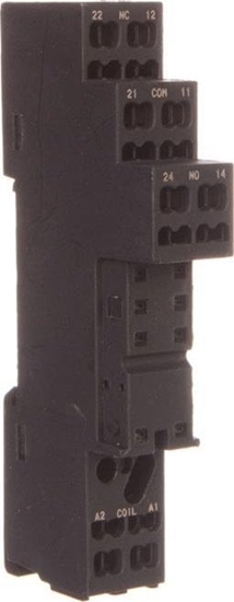 Picture of Relpol Gniazdo przekanika RM 10A 300V AC czarne GZMB80 2614582 - 2614582