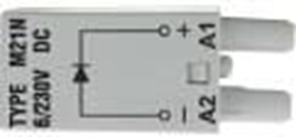 Attēls no Relpol Modu D dioda D 6-230V DC M21N (854777)