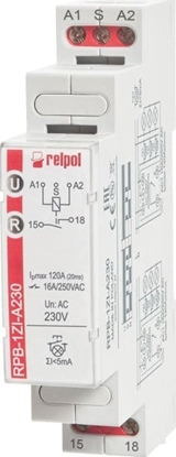 Attēls no Relpol Przekanik bistabilny 120 A (20 ms) 1P 16A 230VAC RPB-1ZI-A230 864388