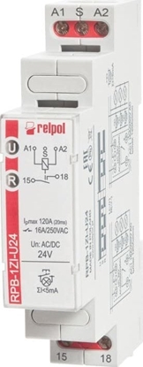 Attēls no Relpol Przekanik bistabilny 120A (20ms) 1Z 24 V AC/DC RPB-1ZI-U24 864387