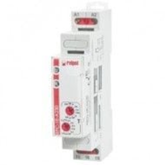 Picture of Relpol Przekanik czasowy 1P 1sek-10dni 12-240V AC/DC 50/60 Hz opónione zaczenie RPC-1E-UNI (863193)