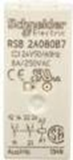 Picture of Relpol Przekanik interfejsowy 2P 24V AC (RSB2A080B7)