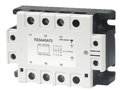 Attēls no Relpol Przekanik póprzewodnikowy trójfazowe 40A 24-440V AC 24-275VDC/24-50VDC RZ3A40A40