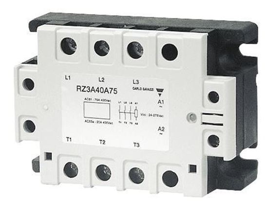 Picture of Relpol Przekanik póprzewodnikowy trójfazowe 40A 24-440V AC 24-275VDC/24-50VDC RZ3A40A40