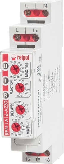 Picture of Relpol Przekaniki nadzorczy 1-fazowy 230V AC 16A 1P 50/60Hz RPN-1A16-A230 864369