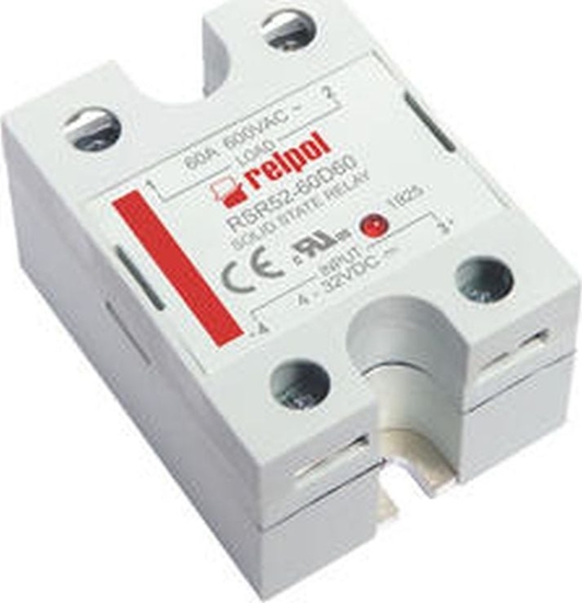 Picture of Relpol Przekaniki póprzewodnikowe jednofazowe 240V AC 90-280V AC AC1 40/240V AC RSR52-24A40 2615925
