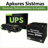 Picture of Rezerves Elektropadeves Komplekts Apkures Sistēmai 300W + 12V 20Ah akumulators