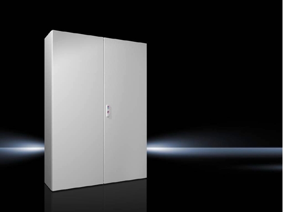 Picture of Rittal AX Obudowa kompaktowa 1000x1400x300 mm blacha stalowa z p. mont. drzwi podwójne z 3-punktowym systemem zamknicia 1114.000