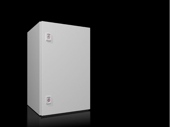 Picture of Rittal AX Obudowa kompaktowa 380x600x350 mm blacha stalowa z p. mont. jednodrzwiowa 2 zamki dwigienkowe 1338.000