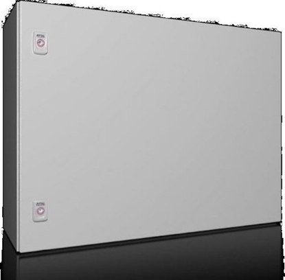 Picture of Rittal AX Obudowa kompaktowa 800x600x300 mm blacha stalowa z p. mont. jednodrzwiowa 2 zamki dwigienkowe 1055.000
