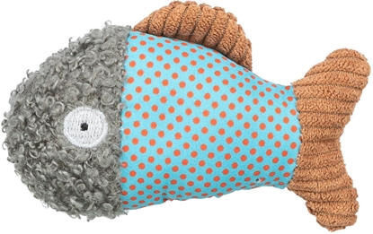 Picture of Ryba, zabawka, dla kota, materia/plusz, 9 cm, z kocimitk