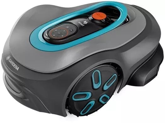 Изображение Robot koszcy Gardena smart SILENO max Kosiarka robot Bateria Szary