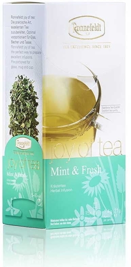 Изображение Ronnefeldt Herbata zioowa Joy Of Tea Mint & Fresh 15 saszetek