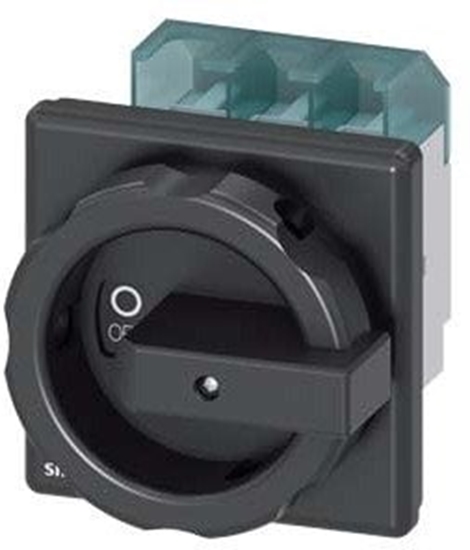 Picture of Rozcznik gówny 3P 63A 22kW AC23A 400V pokr czarne monta tablicowy 4 otwory 3LD2504-0TK51