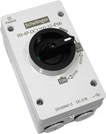 Изображение Rozcznik izolacyjny 32A 4P PV 1200V DC IP66