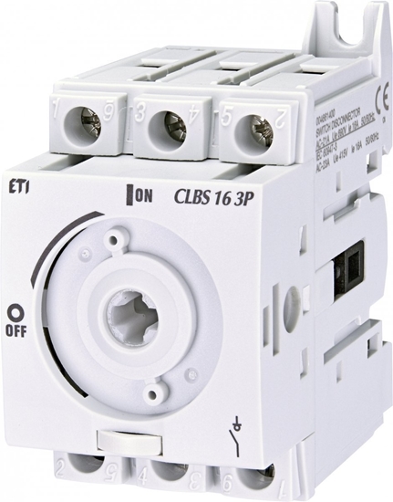 Изображение Rozcznik izolacyjny 3P 16A/690V AC monta na szynie TH CLBS 16 3P 004661400