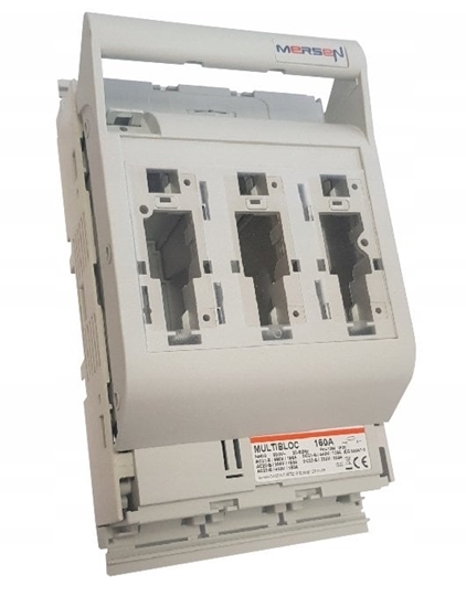 Изображение Rozcznik skrzynkowy MULTIBLOC NH00 160A 3P IP30 Zcza 6 rubowe M8 P1023007