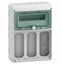 Picture of Rozdzielnica 1x12 natynkowa Mureva IP65 do gniazd gMRV-1-12+1-NT-T/11 3 otwory 103x225mm 13187