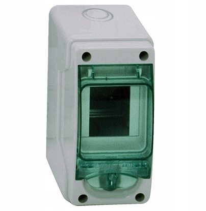 Picture of Rozdzielnica 1x3 natynkowa Mini Mureva IP65 mMRV-1-3-NT-T drzwi transparentne 13975