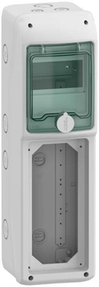 Picture of Rozdzielnica 1x5 natynkowa Mureva IP65 do podczenia gniazd gMRV-1-5-NT-T/9 1 otwór 103x225mm 13185