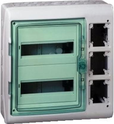 Изображение Rozdzielnica 2x12 natynkowa Mureva IP65 z kaset sterowania sMRV-2-12-NT-T kaseta z 3 otworami 13439