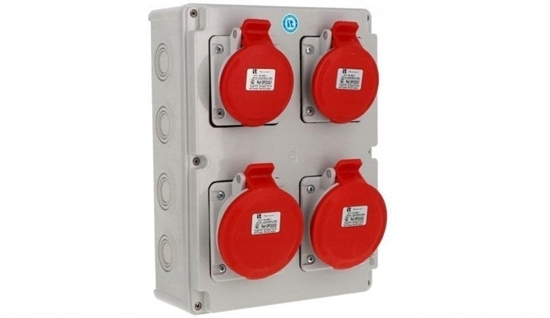 Picture of Rozdzielnica 2x5x32A 2x5x16A INA=32A IP54 SB-003005-S0040-54