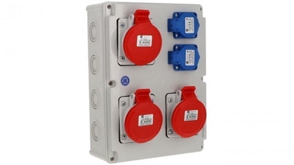 Picture of Rozdzielnica 3x5x16A 2x3x16A INA=16A IP54 SB-003005-S0020-54