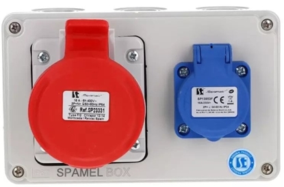 Picture of Rozdzielnica 5x16A 3x16A INA=16A IP54 SB-001705-S0010-54