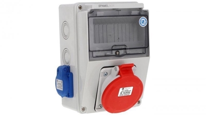 Picture of Rozdzielnica 5x32A 2x3x16A INA=32A IP54 SB-074605-S0060-54