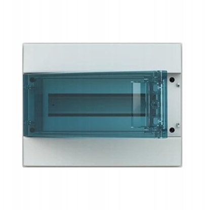 Picture of Rozdzielnica moduowa natynkowa hermetyczna Mistral65 1x12 12M IP65 63A II klasa drzwi transp.H65P12X120750 1SLM006500A2212