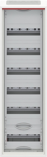Изображение Rozdzielnica moduowa natynkowa hermetyczna stalowa ComfortLineCA 6x12 72M IP44 125A II klasa drzwi pene N+PE Quick CA16V 2CPX0