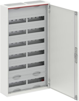 Picture of Rozdzielnica moduowa natynkowa hermetyczna stalowa ComfortLineCA 6x24 144M IP44 125A II klasa drzwi pene N+PE Quick CA26V 2CPX