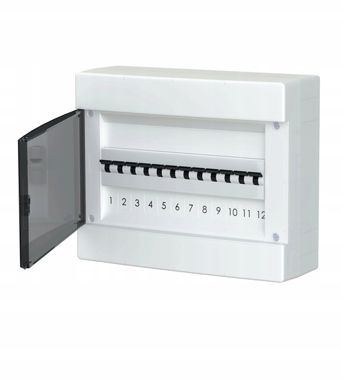 Изображение Rozdzielnica moduowa natynkowa plastikowa 1x12 IP40 C.1312-P